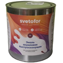 Эмаль для бетонного пола Svetofor D2